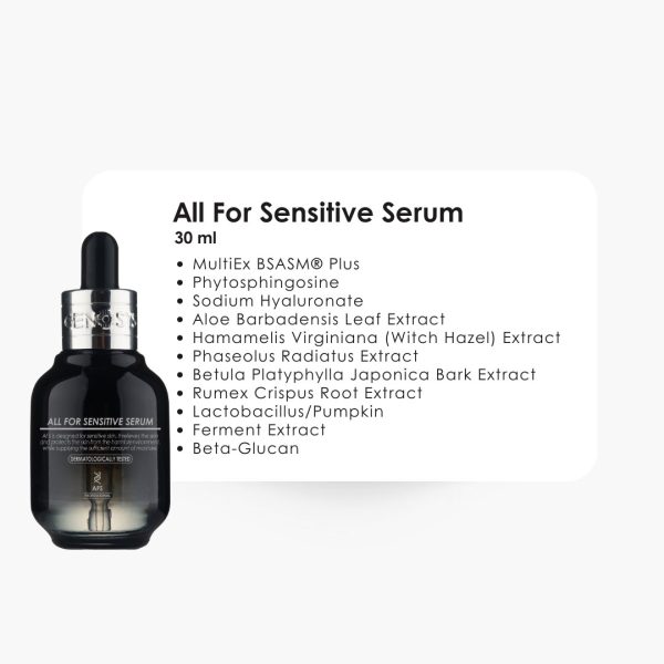 AFS - Genosys All For Sensitive Serum 30 ml - Görsel 2