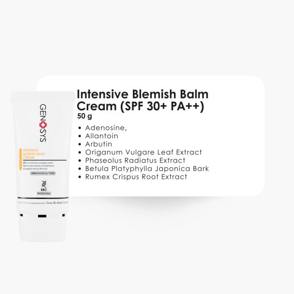 GENOSYS BBC BLEMİSH BALM CREAM 30 SPF RENKLİ GÜNEŞ KORUYUCU - Görsel 2