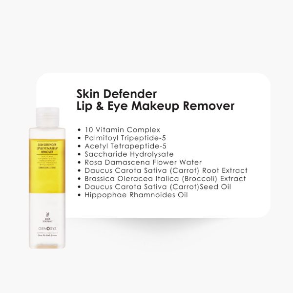 Skin Defender Lip & Eye Make Up Remover DMR - Görsel 2