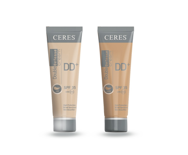 Ceres Double Defense DD+ Cream SPF35 UVB/UVA – Açık Renk - Görsel 2