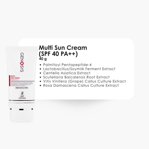 Multi Sun Cream - MSC 40 ml - Görsel 2